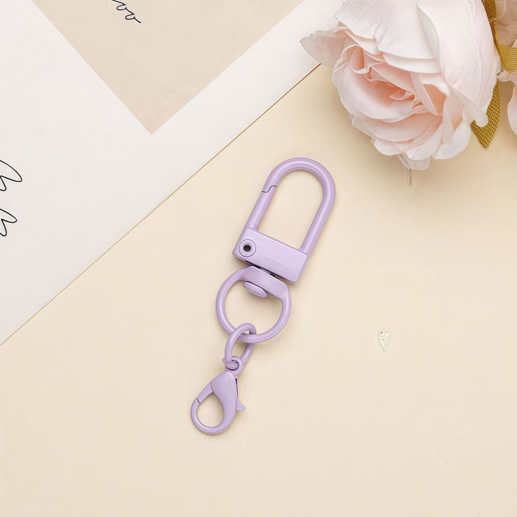 Macaron-finish lobster clasp charm – DIY fuse bead keychain accessory