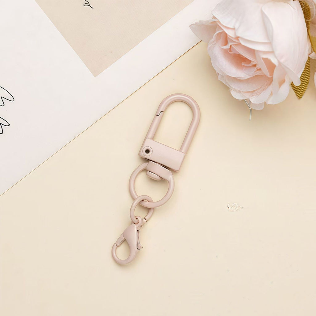 Macaron-finish lobster clasp charm – DIY fuse bead keychain accessory